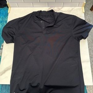 Bylt Drop Cut Stealth Polo - Navy size small